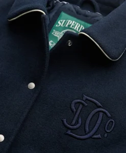 Country Club Wool Blend Bomber Jacket