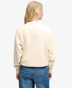 Crest Loose Crew Sweatshirt