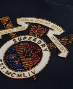 Crest Loose Crew Sweatshirt