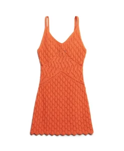 Crochet Cami Mini Dress