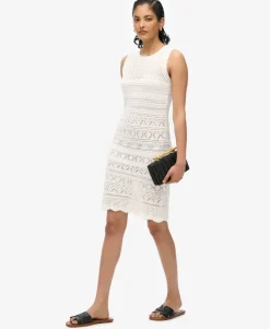 Crochet Mini Dress