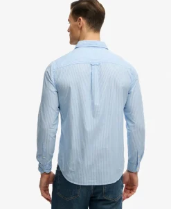 Cut Away Poplin Long Sleeve Shirt