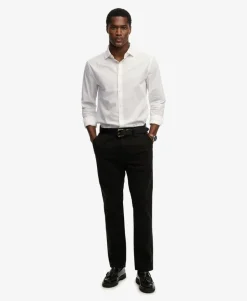 Cut Away Poplin Long Sleeve Shirt