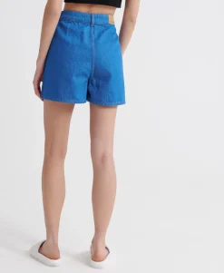 Denim A Line Shorts