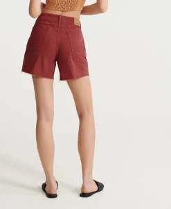 Denim Mid Length Shorts