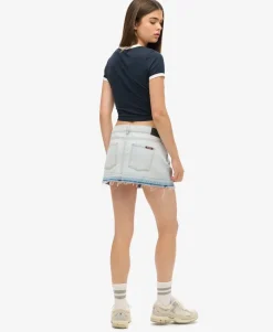 Denim Mini Skirt