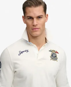 Double Emblem Rugby Top
