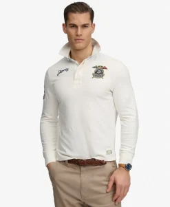Double Emblem Rugby Top