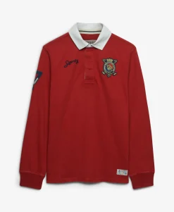 Double Emblem Rugby Top