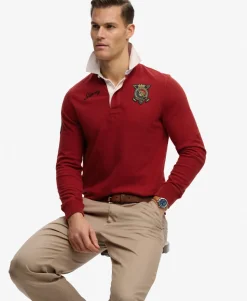 Double Emblem Rugby Top