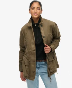 Dropped Waist Jacket
