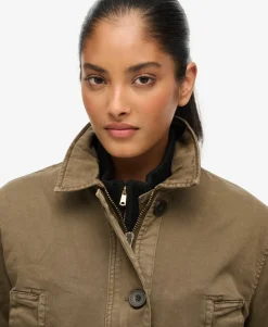 Dropped Waist Jacket