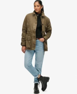 Dropped Waist Jacket