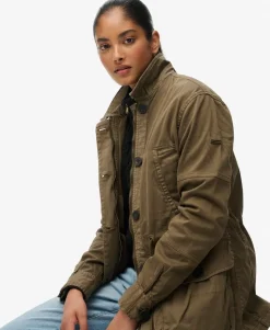Dropped Waist Jacket