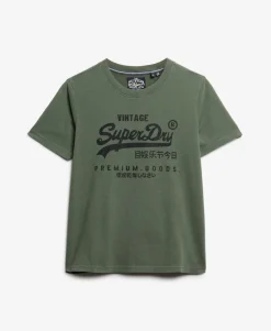 Embellished Vintage Logo Relaxed T-Shirt
