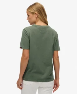 Embellished Vintage Logo Relaxed T-Shirt