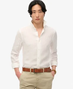Embroidered Vacation Linen Shirt
