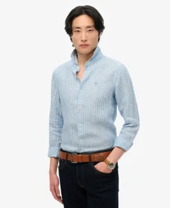 Embroidered Vacation Linen Shirt