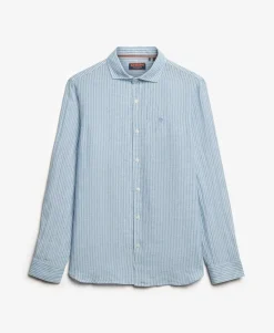 Embroidered Vacation Linen Shirt
