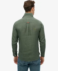Embroidered Vacation Linen Shirt