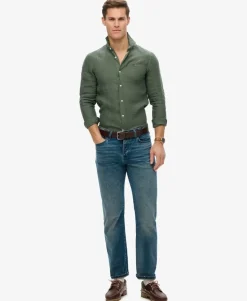 Embroidered Vacation Linen Shirt