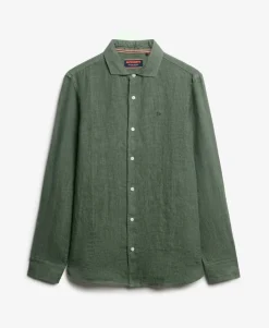 Embroidered Vacation Linen Shirt