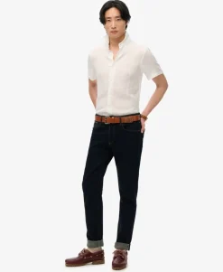Embroidered Vacation Linen Shirt