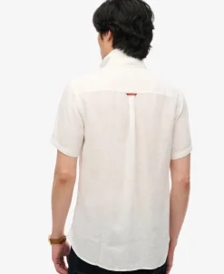 Embroidered Vacation Linen Shirt