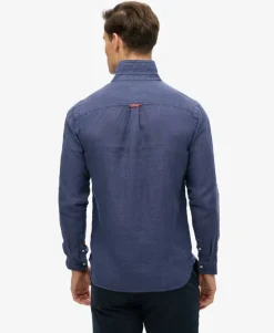 Embroidered Vacation Linen Shirt