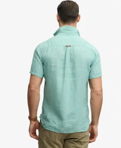 Embroidered Vacation Linen Shirt