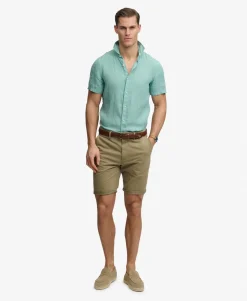 Embroidered Vacation Linen Shirt