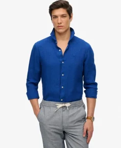 Embroidered Vacation Linen Shirt