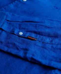Embroidered Vacation Linen Shirt