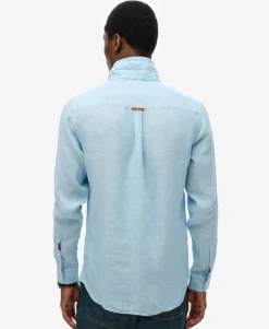 Embroidered Vacation Linen Shirt