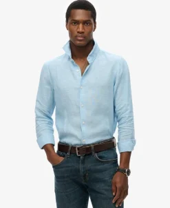 Embroidered Vacation Linen Shirt