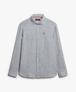 Embroidered Vacation Linen Shirt