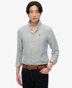 Embroidered Vacation Linen Shirt