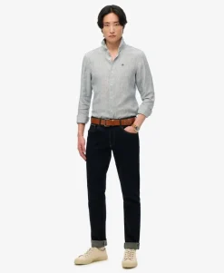 Embroidered Vacation Linen Shirt
