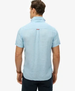 Embroidered Vacation Linen Shirt