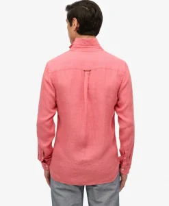 Embroidered Vacation Linen Shirt