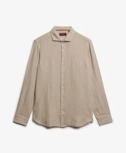 Embroidered Vacation Linen Shirt