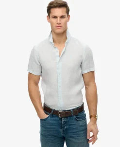 Embroidered Vacation Linen Shirt