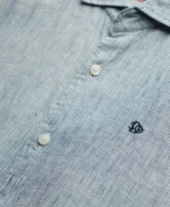 Embroidered Vacation Linen Shirt