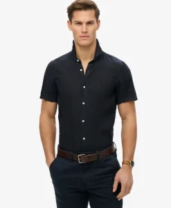 Embroidered Vacation Linen Shirt