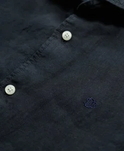 Embroidered Vacation Linen Shirt