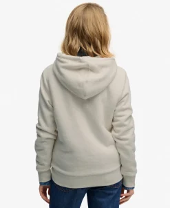 Essential Borg Lined Zip Hoodie
