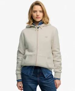Essential Borg Lined Zip Hoodie
