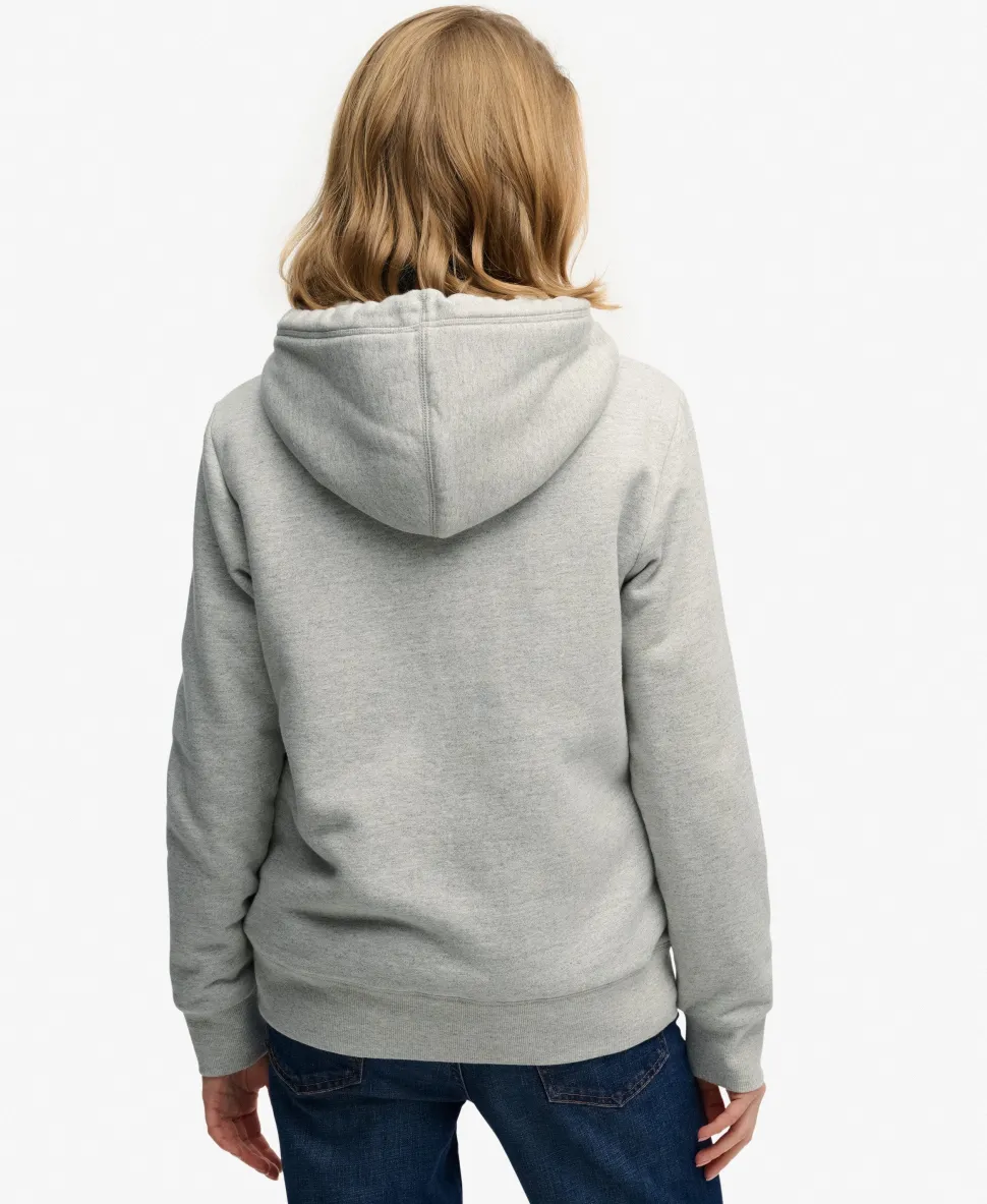 Essential Borg Lined Zip Hoodie