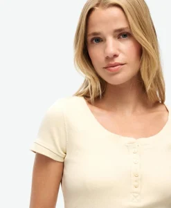 Essential Button Down Short Sleeve Top