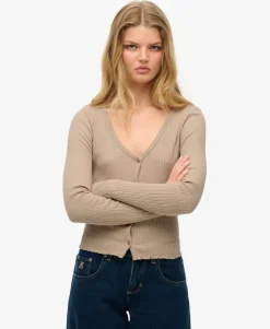 Essential Button Long Sleeve Top